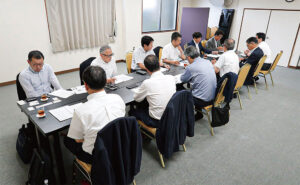 青木新体制での初会合に