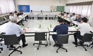 熱中症対策などの取り組みを共有