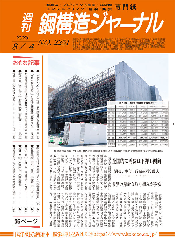 2025年8月4日号 NO.2251