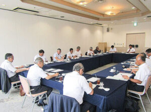 「８月期定例役員会」を開催