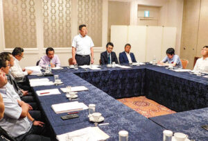 樋口理事長が冒頭あいさつ
