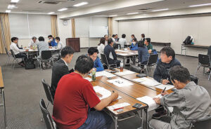 設計業務担当者の育成方法などで意見交換