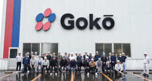 五光工業にて記念撮影