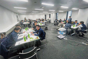 白熱したグループ討議