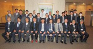 出席者一同で記念撮影