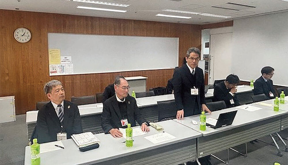 県建築行政担当者の出席者