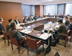 来年2月に開催する支部共済推進会議の内容について協議