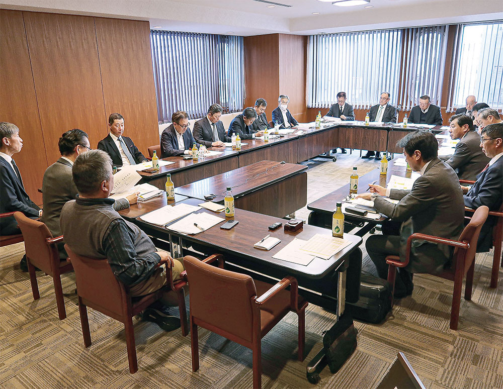 来年２月に開催する支部共済推進会議の内容について協議