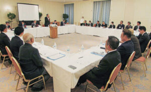 懇談会のようす