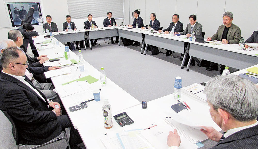 通常総会に上程する2026年度予算（案）を承認