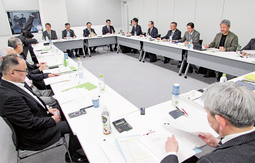 通常総会に上程する2026年度予算（案）を承認