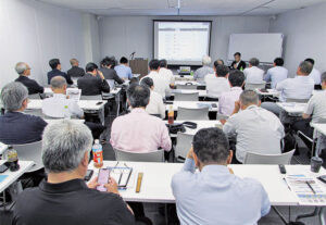 50人が参加した『技術部会成果発表会』
